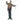 Life-size animated Halloween zombie, 170 cm, with sound and touch activation, spooky decoration