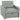 3-in-1 Sleeper Chair, Pull-out Sofa Bed Chair with Adjustable Backrest, Gray