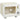 TV-style cat house, cat cave with hammock and play ball, sisal scratching mat, for cats up to 7 kg, 50 x 33 x 42