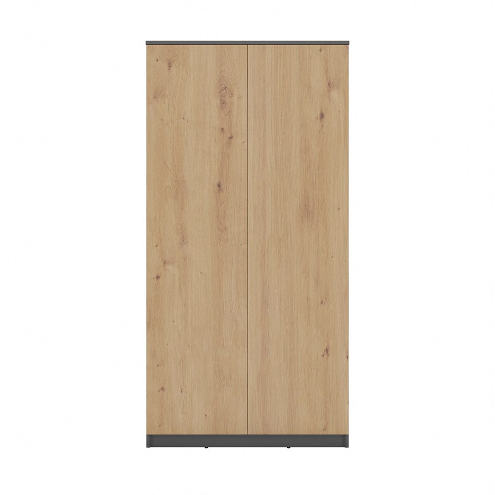 Kleiderschrank Malwa SD-90 ANTHRAZIT ARTISAN – Produktabbildung 3