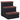Pet stairs, cat stairs, dog stairs, foldable 3-step pet stairs with storage for cats and dogs, MDF, black, 40 x