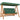 Porch swing with reclining function, wooden garden swing, 3-seater, for garden, patio, dark green