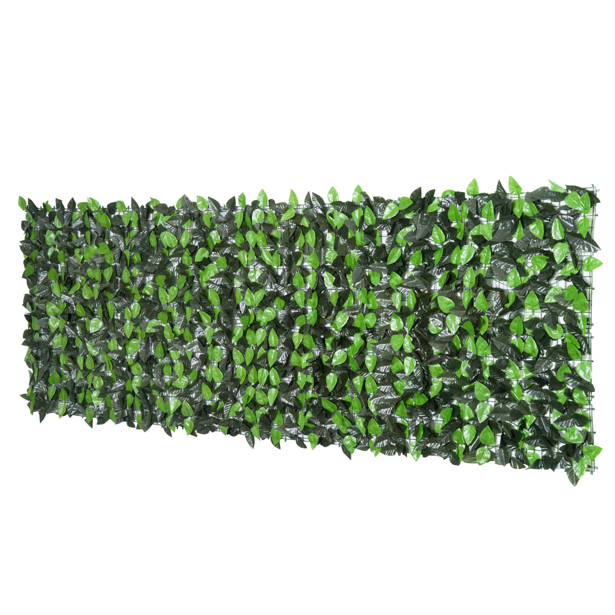 Artificial hedge, artificial plant, climbing plant, outdoor decoration, realistic look, 300 cm × 100 cm, dark