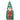 Inflatable Christmas decoration with LED lights, polyester, for indoor and outdoor use, red+green