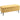 Bench, storage chest, upholstered bench, linen look, up to 150kg, 101x38.5x44.5 cm, yellow