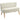 2-seater sofa, soft upholstery, easy-care cover, load capacity up to 150 kg, 117 x 56.5 x 77 cm, cream white