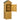 Tool cabinet, garden shed, 2 shelves, 2 doors, weather-resistant, natural wood, 79 x 49 x 190cm