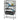 Small animal cage, pet cage with 5 levels, non-slip ramps, hammock, 88 x 48 x 150.5 cm, dark grey