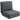 Foldable floor chair with cushion, convertible upholstered sofa, living room, guest room, office, 75 x 268 x 18