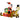 Inflatable Christmas decoration, Santa Claus with sleigh and reindeer, with LED lights, for the garden