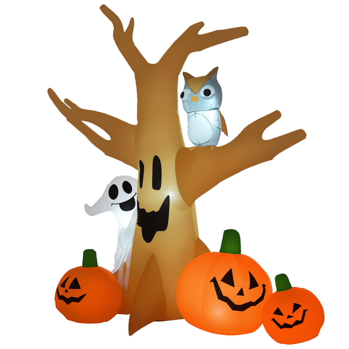 Halloween Inflatable Haunted Ghost Airblown Decoration Light-up 120/ 240 cm (Inflatable Haunted Tree)