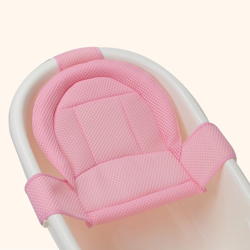 Badewanneneinsatz, Matte, Badenetz - rosa – Produktabbildung 2
