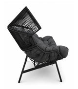 Modernes Gartensofa / Doppelter Kuschelsessel in Kokonform – Eleganz und Komfort in Ihrem Garten – Produktabbildung 4