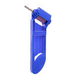 Tragbarer Bohrerschärfer – blau