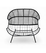 Modernes Gartensofa / Doppelter Kuschelsessel in Kokonform – Eleganz und Komfort in Ihrem Garten – Produktabbildung 6