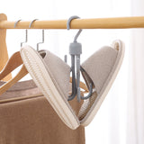 Kleiderbügel mit Haken - weiß – Produktabbildung 3