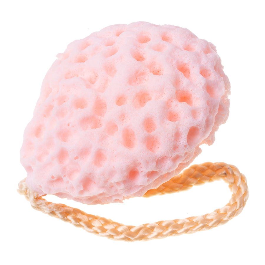 Bade-Waschlappen / Schwamm – rosa