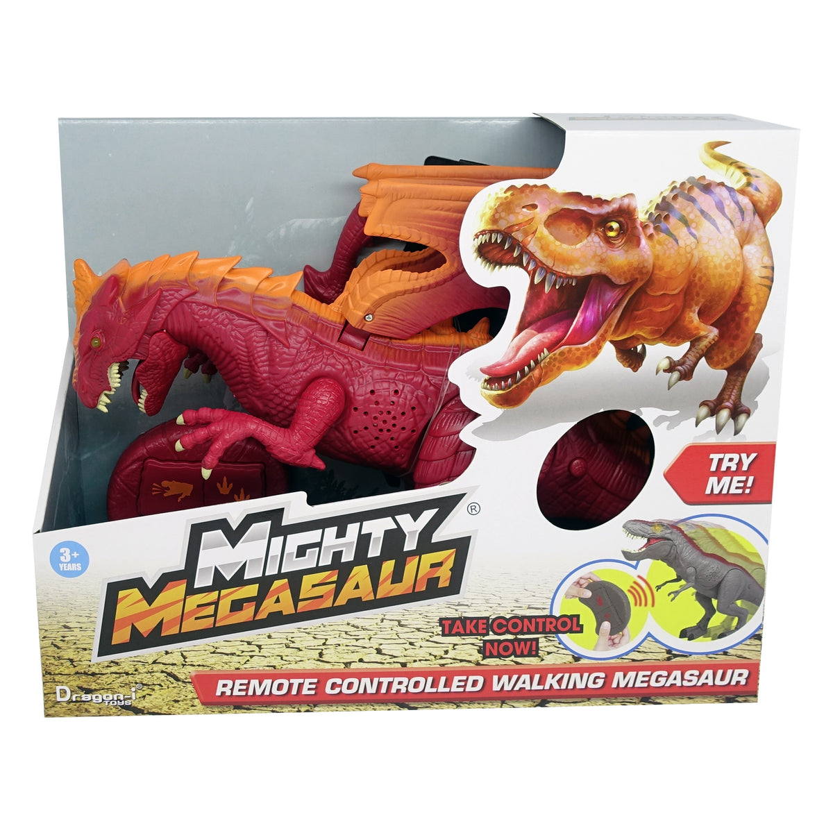 Mighty Megasaur batteriebetriebener, infrarotgesteuerter Laufdrache – Produktabbildung 2