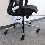 Ergonomischer, verstellbarer Bürostuhl aus Mesh – Schwarz – Produktabbildung 5