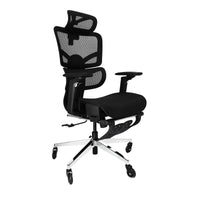 Ergonomischer, verstellbarer Bürostuhl aus Mesh – Schwarz – Produktabbildung 6