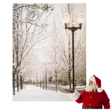 Weihnachtsdekoration – Bild mit 16 Lichtern 40x30cm