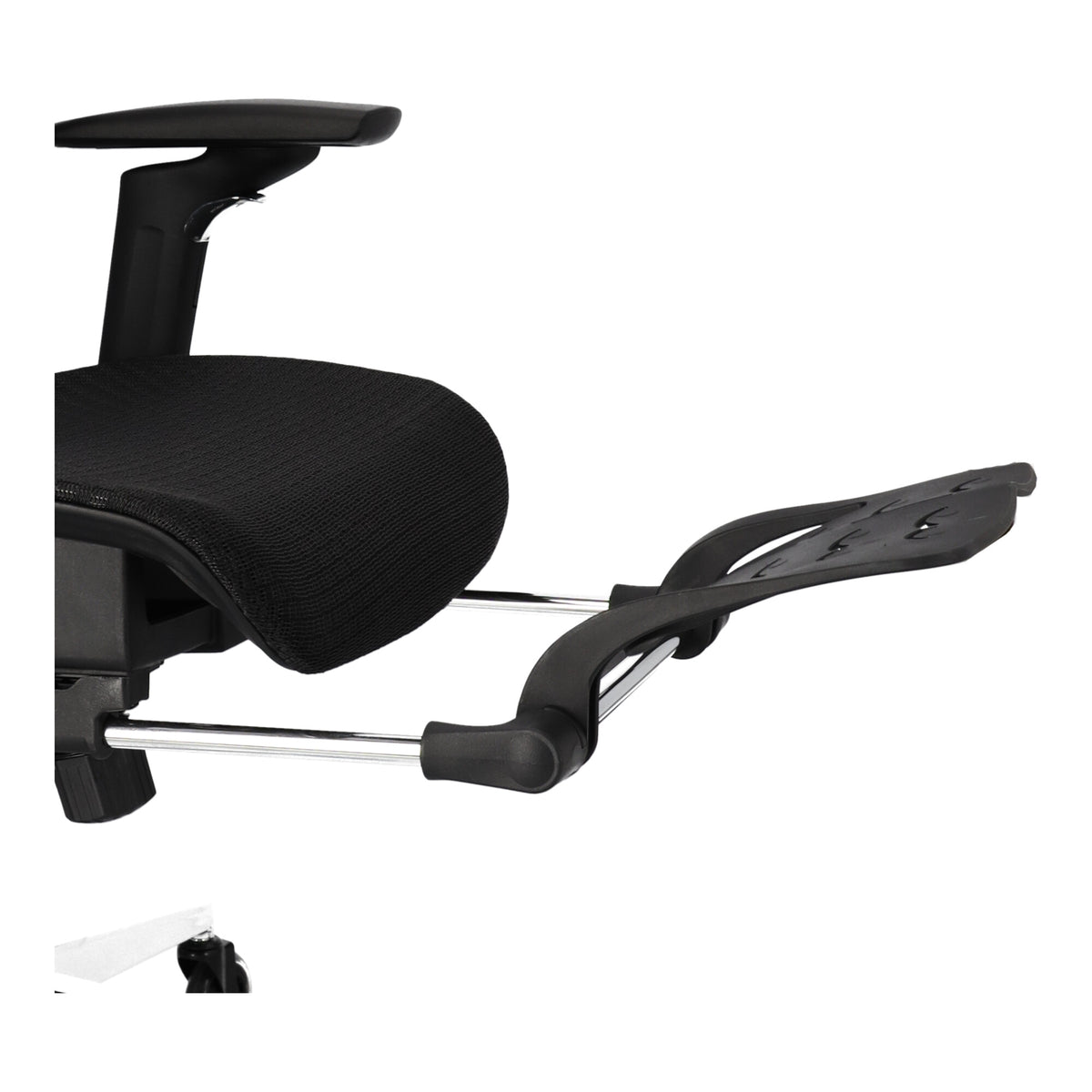 Ergonomischer, verstellbarer Bürostuhl aus Mesh – Schwarz – Produktabbildung 8
