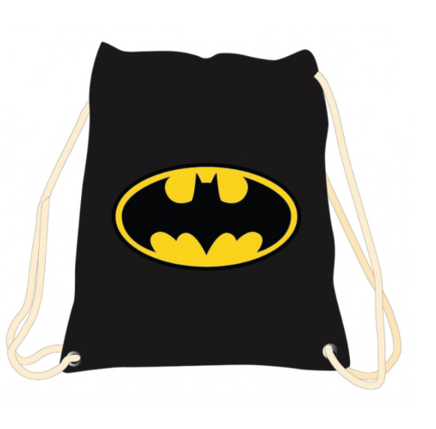 Batman-Stoffrucksack 37x46cm, LIZENZIERTES PRODUKT, ORIGINAL – Produktabbildung 2