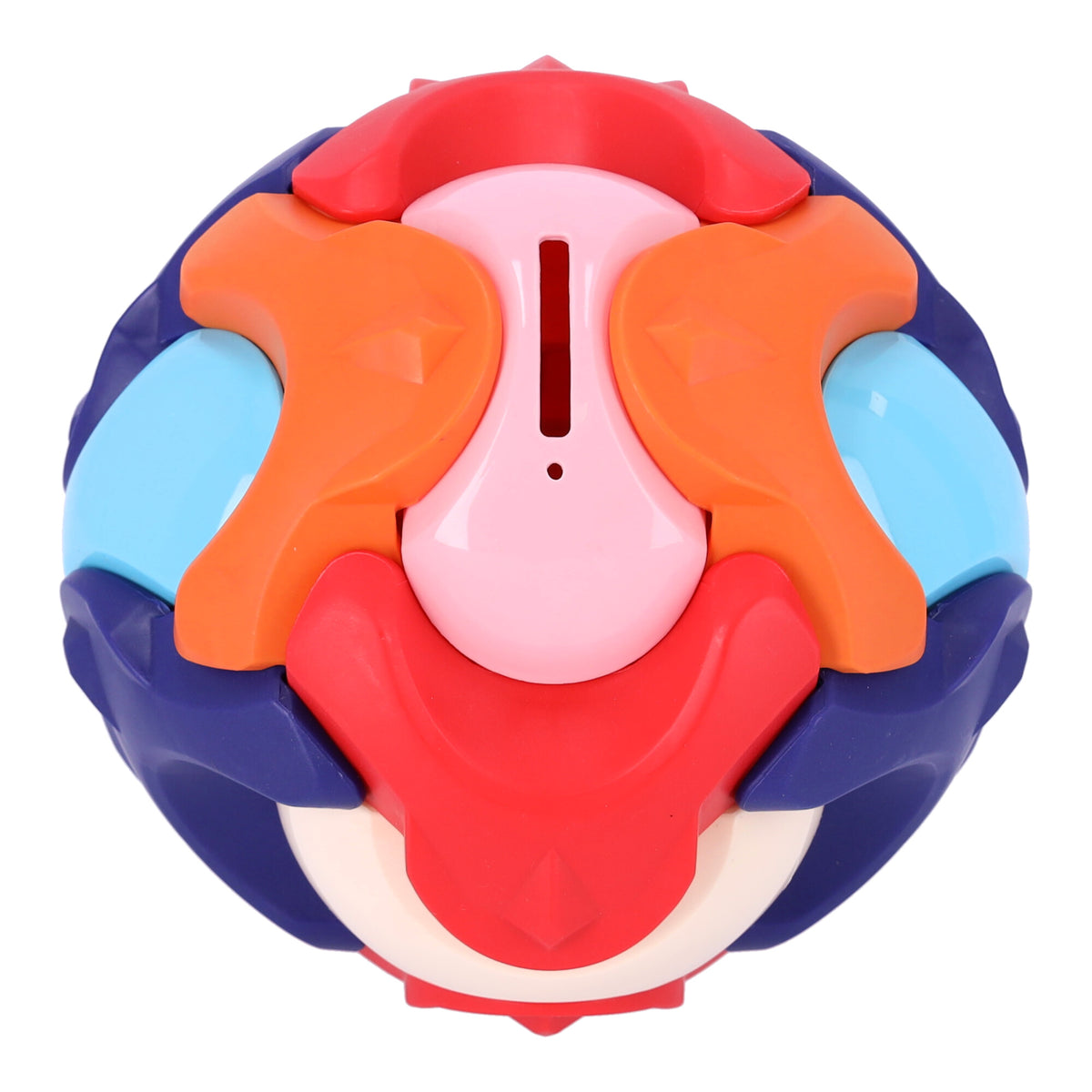 Spardose, 3D-Puzzle-Faltball – rund – Produktabbildung 2