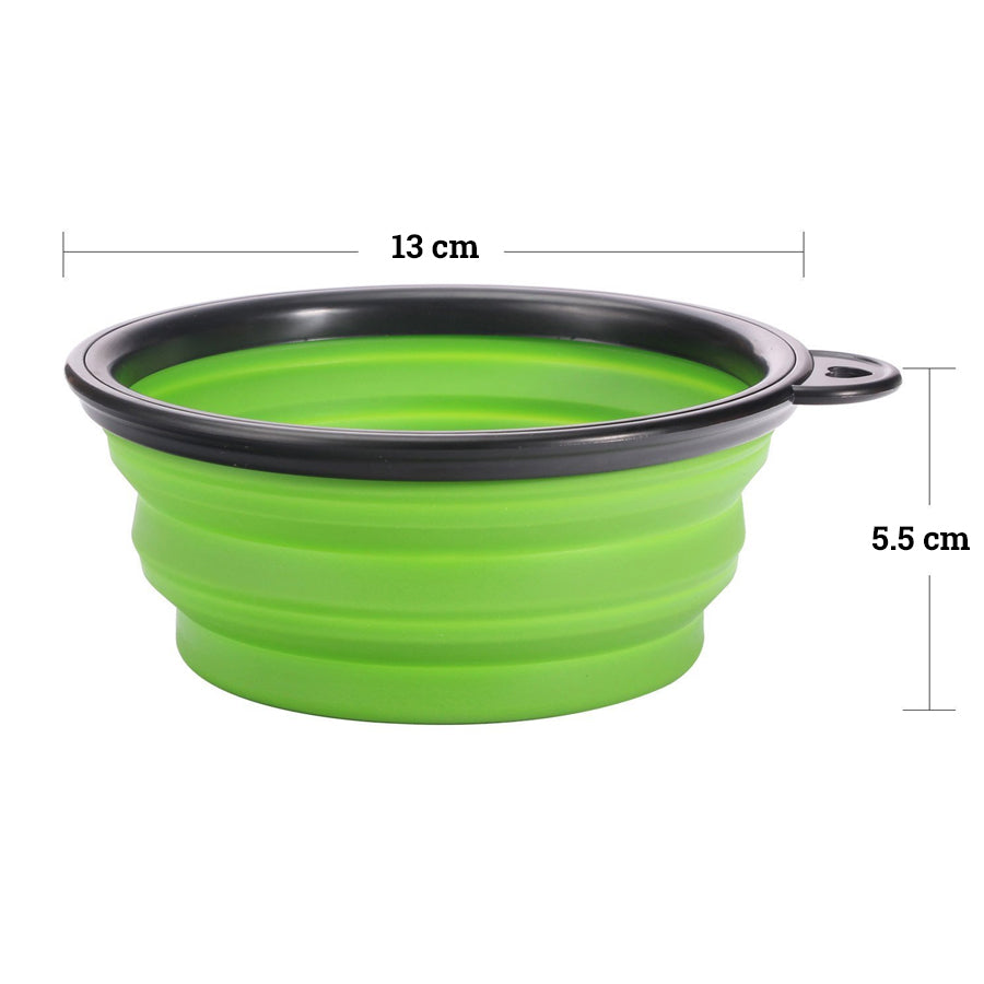 Reisenapf für Hunde – gelb – Produktabbildung 3