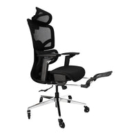 Ergonomischer, verstellbarer Bürostuhl aus Mesh – Schwarz – Produktabbildung 7