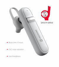Bluetooth-Headset Swissten Caller – weiß – Produktabbildung 3