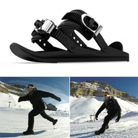 Mini-Skischuhe Kurzski - schwarz – Produktabbildung 2