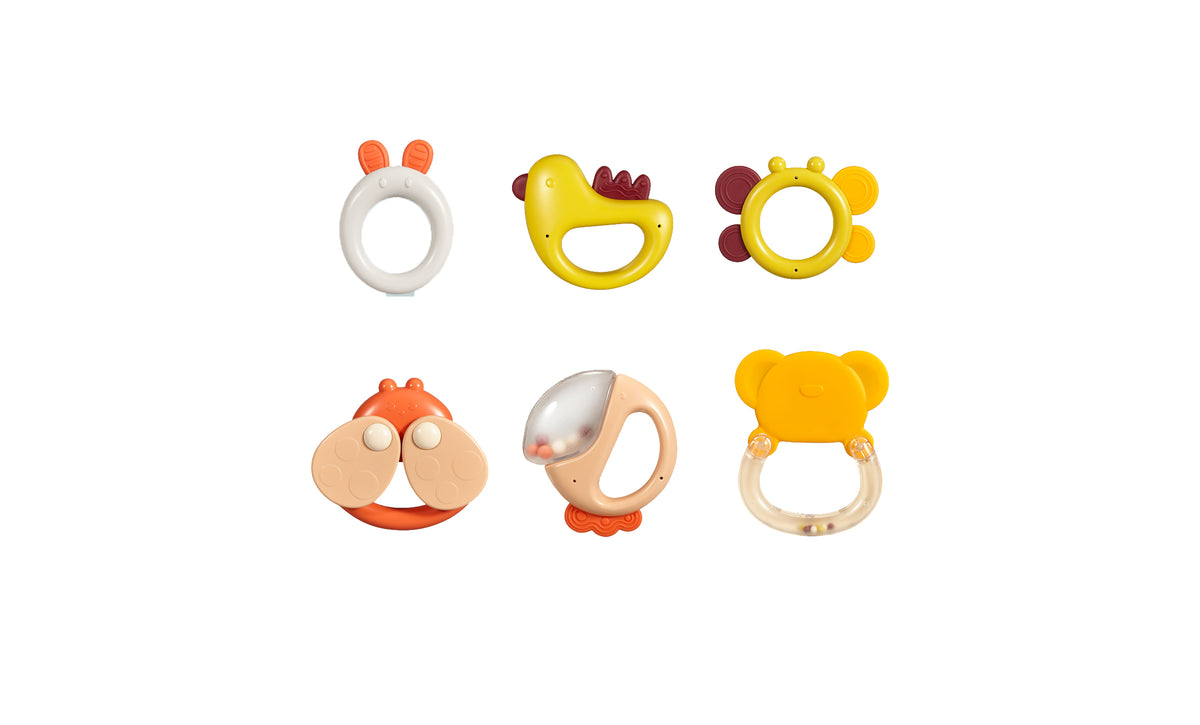 Beißring-Set - 6 Stück – Produktabbildung 2