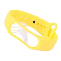 Silikonarmband für Xiaomi Mi Band 3 / Xiaomi Mi Band 4 - gelb