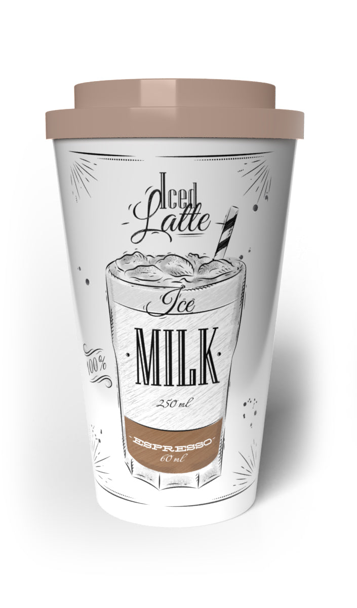 Doppelwandiger Thermobecher COFFEE 500ml Iced Latte – Produktabbildung 5
