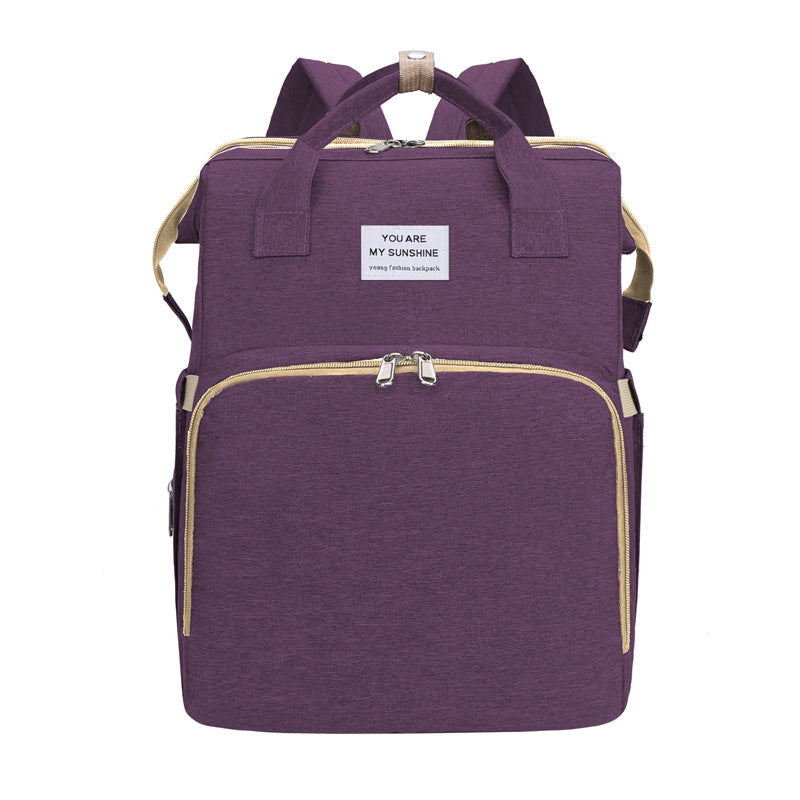 Multifunktionaler Rucksack / Tasche für Mütter mit Schlaffunktion – Produktabbildung 2