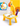 Multifunktionsprojektor / Projektor zum Zeichnenlernen – gelbe Giraffe