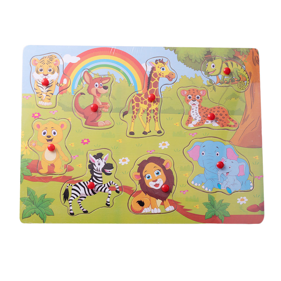 Puzzle für Kinder "Wildtiere"