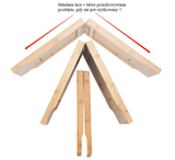 Bambus-Badewannenablage mit Weinglashalter – Produktabbildung 4