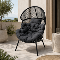 Moderner Gartensessel in Kokonform – Eleganz und Komfort als Einsitzer – Produktabbildung 7