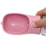 Trinkflasche für Hunde unterwegs, 550 ml - pink – Produktabbildung 4