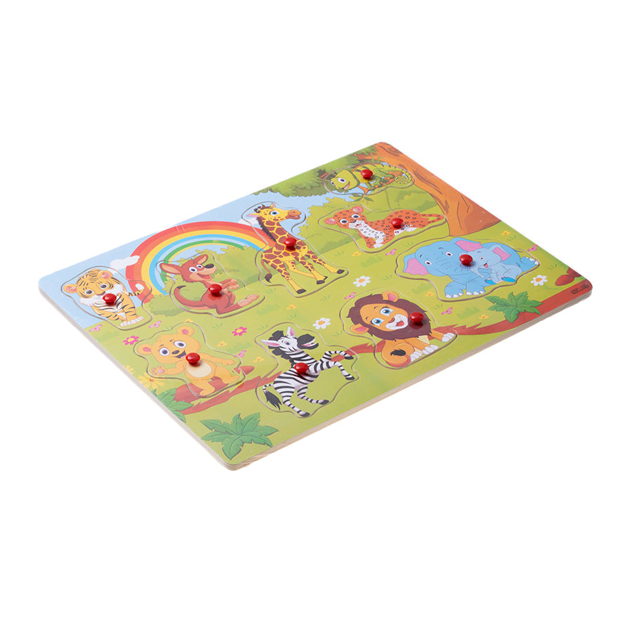Puzzle für Kinder "Wildtiere" – Produktabbildung 2