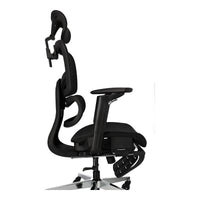 Ergonomischer, verstellbarer Bürostuhl aus Mesh – Schwarz – Produktabbildung 10