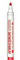 Whiteboardmarker mit Rundspitze, rot