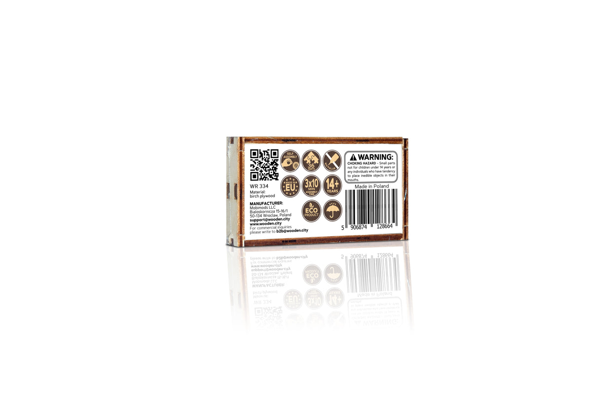 Holz-3D-Puzzle – Öffentliche Verkehrsmittel – Produktabbildung 2
