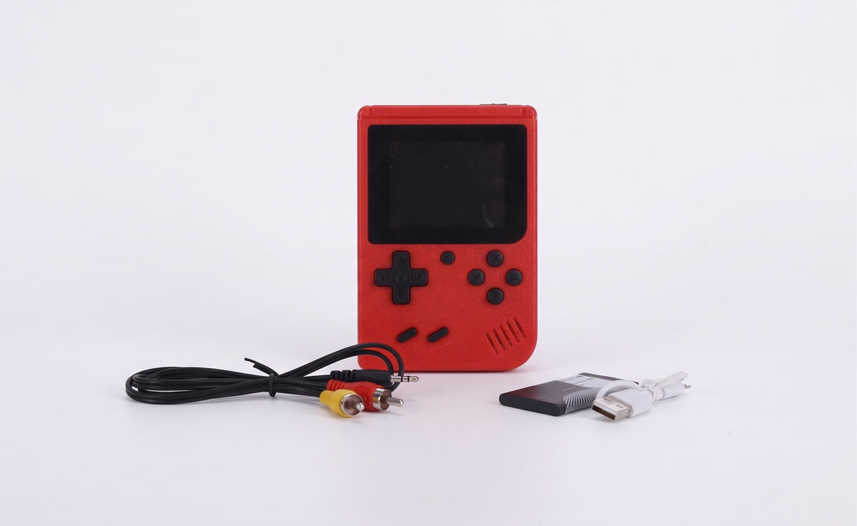 Mini-Handheld-Konsole SUP mit 400 Spielen – rot (für eine Person) – Produktabbildung 2