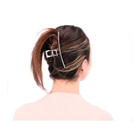 Dekorative Haarnadel, Haarspange – silber – Produktabbildung 3