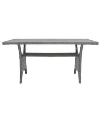 Gartenmöbel-Set Komplettset für die Terrasse Ecklounge Polyrattan + Tisch – Produktabbildung 10
