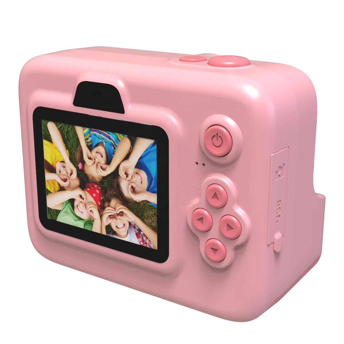 Sofortbildkamera mit Videodrucker, 3 Rollen, Rosa – Produktabbildung 8