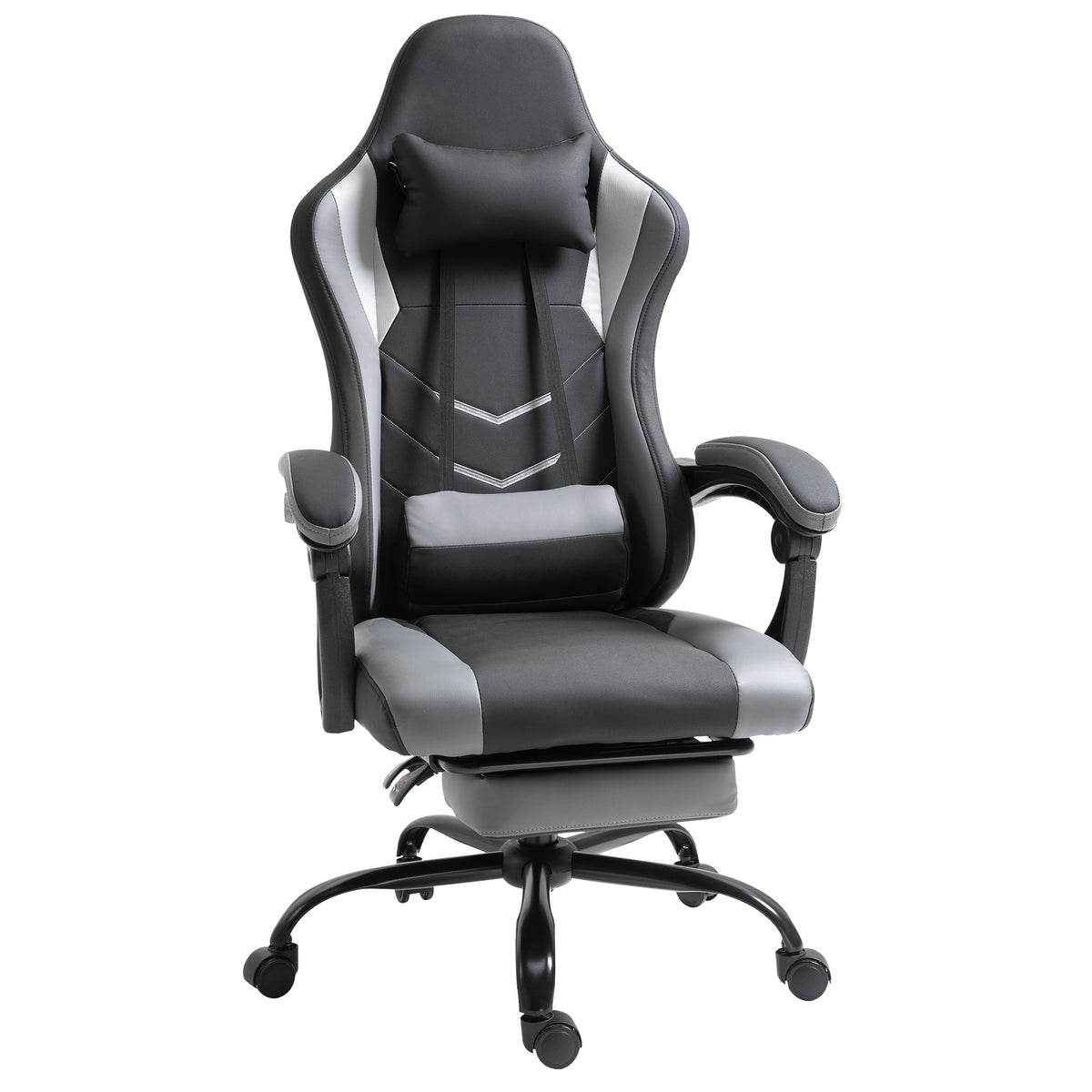 Ergonomic gaming chair, office chair, desk chair, height-adjustable swivel chair, adjustable lumbar pillow with